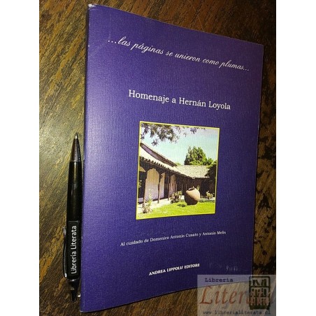 Homenaje a Hernán Loyola Domenico Antonio Cusato y Antonio M
