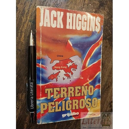 El terreno peligroso Jack Higgins Ed. Grijalbo Pocket 290 pa