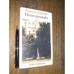 Efectos Personales Francesca Duranti Seix Barral