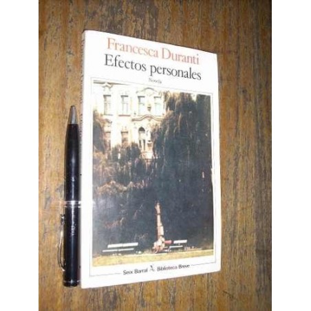Efectos Personales Francesca Duranti Seix Barral