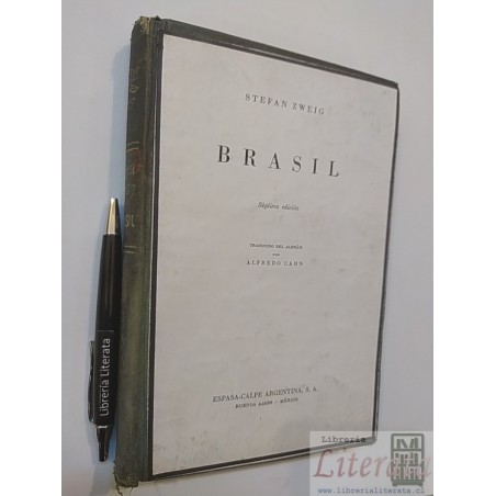 Brasil Stefan Zweig Ed. Espasa Calpe tapas duras