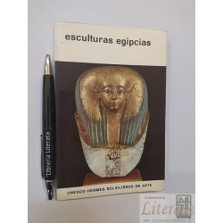 Esculturas egipcias T G H James Ed. Hermes fotografías escul