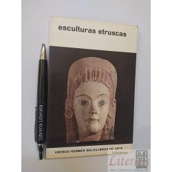 Esculturas etruscas Emeline Richardson Ed. Hermes fotografía