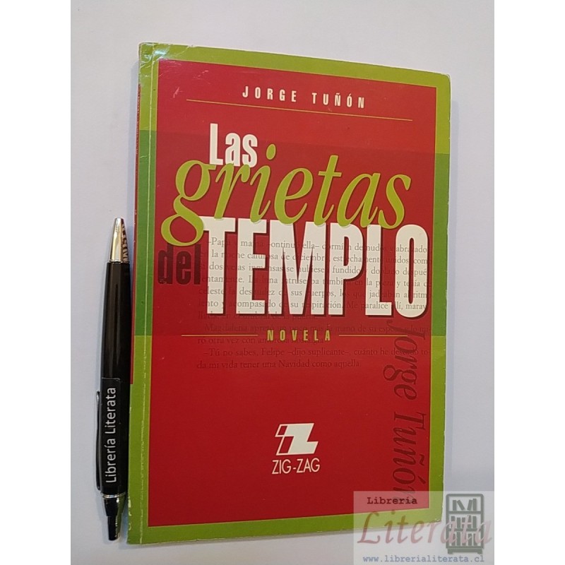 Las grietas del Templo Jorge Tuñón Ed. Zigzag
