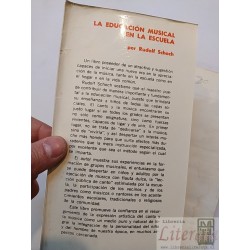 Educación musical en la escuela Rudolf Schoch Ed. Kapelusz