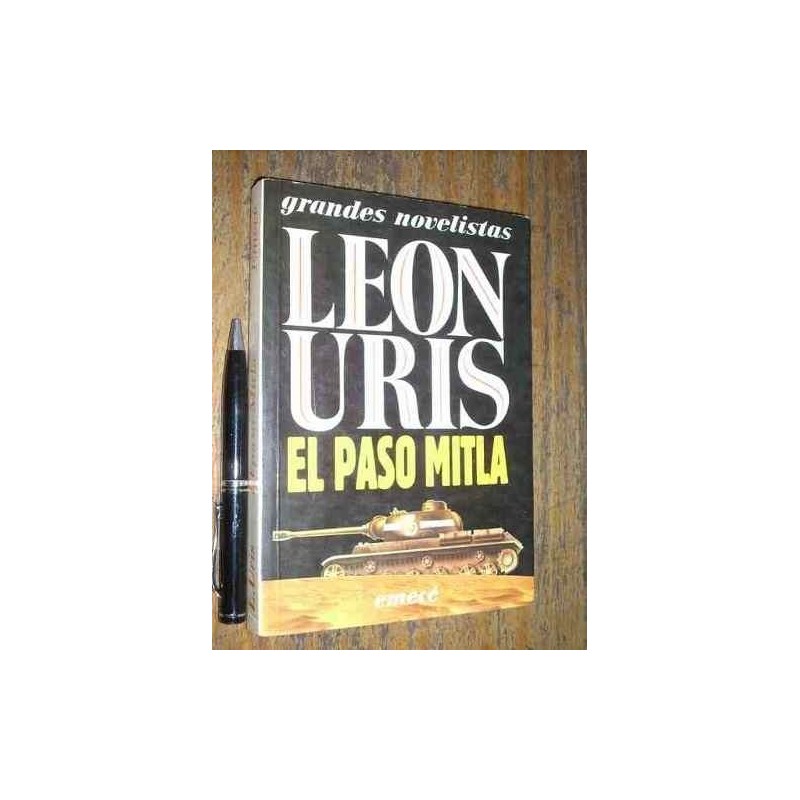 El Paso Mitla León Uris Emecé Muy Buen Estado