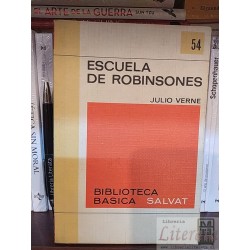 Escuela de robinsones Julio Verne Ed. Salvat