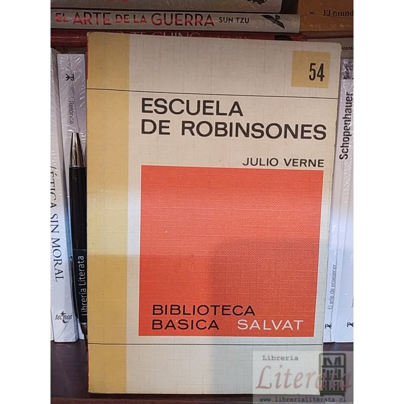 Escuela de robinsones Julio Verne Ed. Salvat