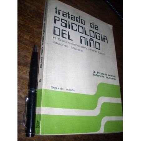 Tratado De Psicología Del Niño H Gratiot René Zazzo Morata