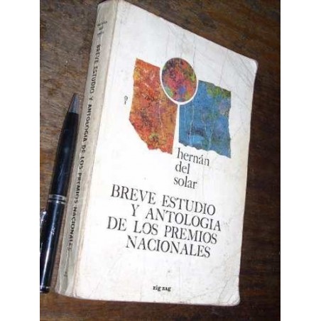 Breve Estudio Antología De Los Premios Nacionales Del Solar