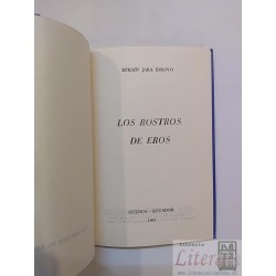 Los rostros de Eros Efrain Jara Idrovo Ed. Cuenca Ecuador