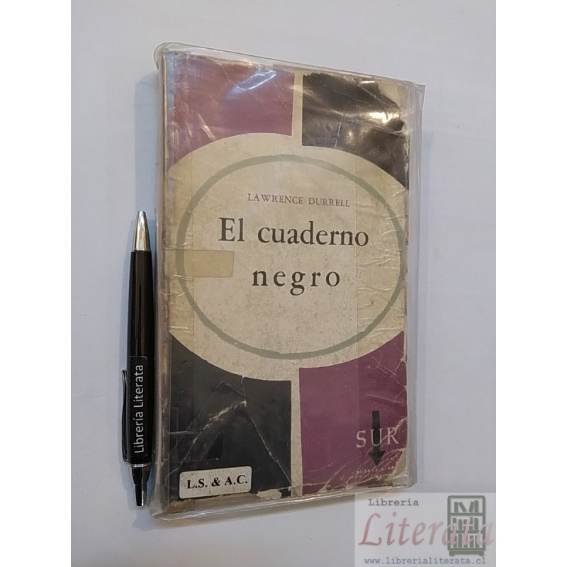 El cuaderno negro Lawrence Durrell Ed. Sur 277 pags