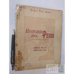 Historia del Perú Periodo independiente Gustavo Pons Muzzo 1