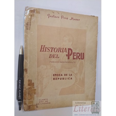Historia del Perú Periodo independiente Gustavo Pons Muzzo 1