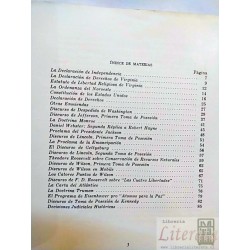 Documentos básicos de la historia de los EEUU de Ameríca Ser