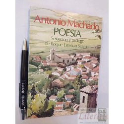 Poesía Antonio Machado Ed. Andrés Bello selección Esteban Sc