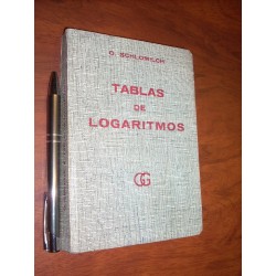 Tablas De Logaritmos O Schlomilch Ed Gustavo Gili