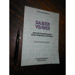 Saber Vender Sophie De Menthon Cuadernos Granica