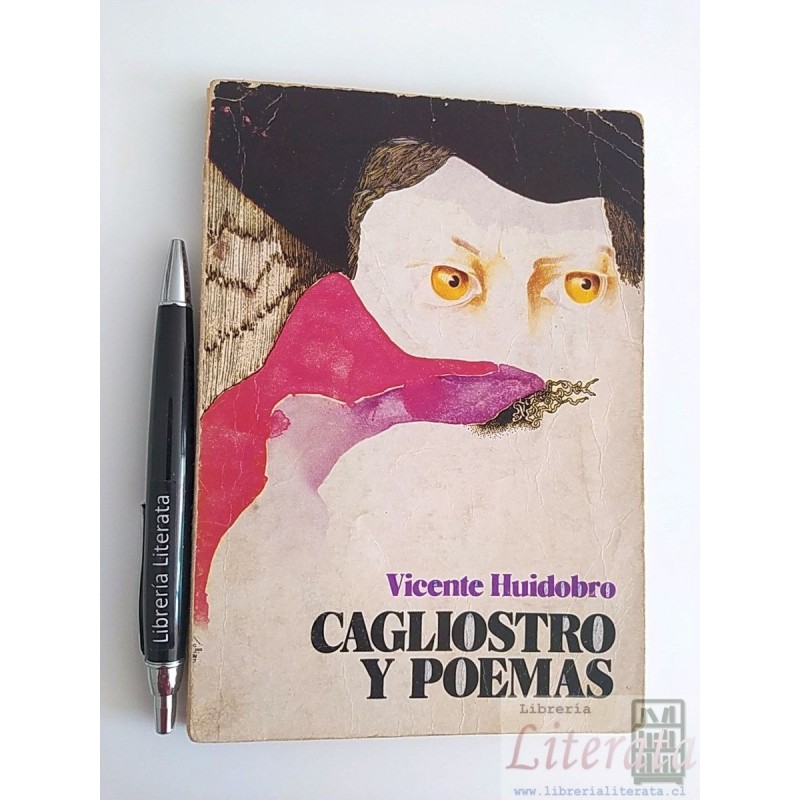 Cagliostro y poemas Vicente Huidobro Ed. Andrés Bello