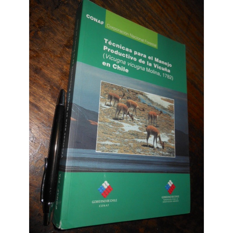 Técnicas Para El Manejo Productivo De La Vicuña En Chile  Co