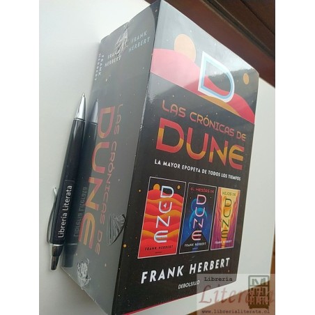 Crónicas de Dune PACK 3 obras Frank Herbert Ed. Debolsillo
