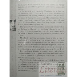 La filosofía de la redención Philipp Mainlander Ed. Fondo de cultura económica formato grande edición Sandra Baquedano Jer