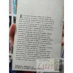 San Camilo 1936 Camilo José Cela Ed. Alianza Alfaguara 334 páginas