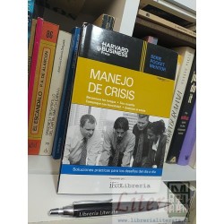 Manejo de crisis Harvard Business press tapas duras