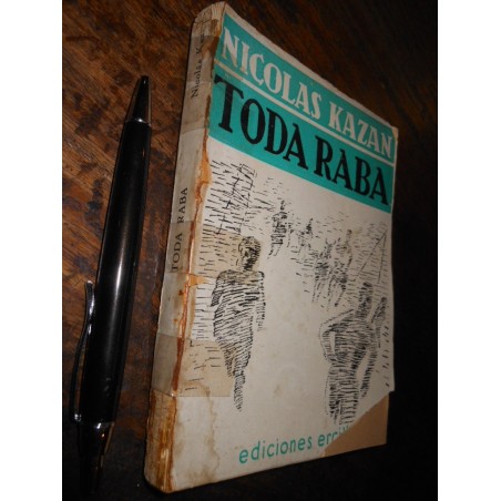 Toda Raba Nicolás Kazan Ed. Ercilla 1937