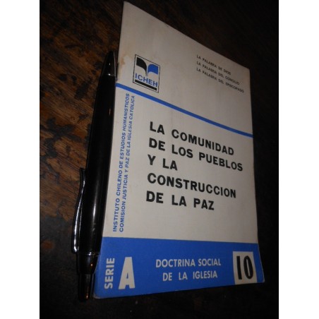 La Comunidad De Los Pueblos Y La Construcción De La Paz 1974
