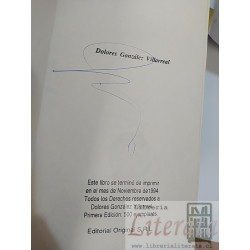 Poesías y cuentos de la Tía Lola Dolores Gonzáles Villarreal Ed. Original