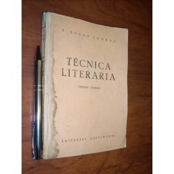 Técnica Literaria E Solar Correa Ed Nascimento 1952