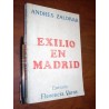 Exilio En Madrid Andrés Zaldívar Entrevista Florencia Varas