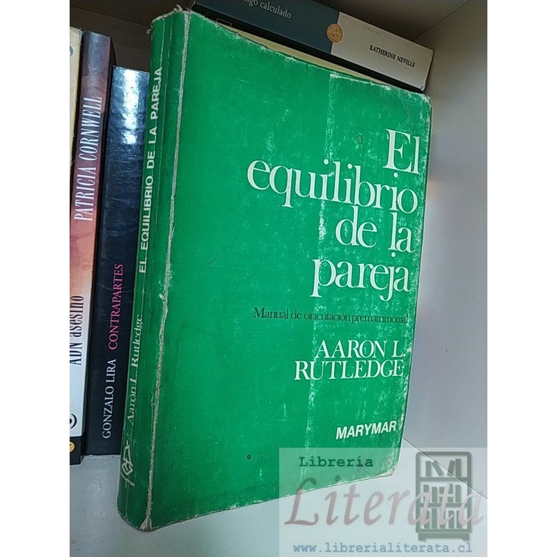 El equilibrio de la pareja Aaron L Rutledge Ed. Marymar formato grande