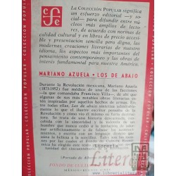 Los de abajo Mariano Azuela Ed. FCE