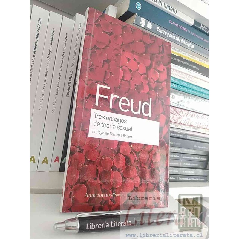 Tres ensayos de teoría sexual Freud Ed. Amorrortu / prólogo Francois Robert 203 páginas