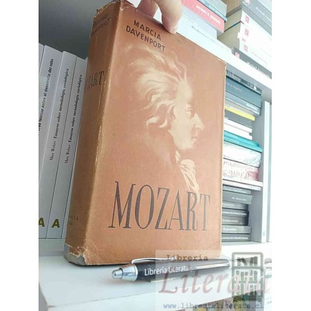 Mozart Marcia Davenport Ed. Librería Hachette formato grande tapas duras 434 páginas