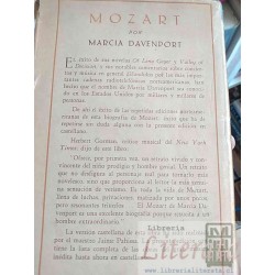 Mozart Marcia Davenport Ed. Librería Hachette formato grande tapas duras 434 páginas