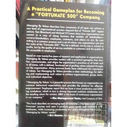Managing By Values Ken Blanchard Michael 0'Connor Ed. BK tap