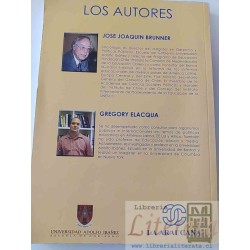 Capital Humano en Chile José Joaquín Brunner Gregory Elacqua Ed. La araucana Universidad Adolfo Ibáñez