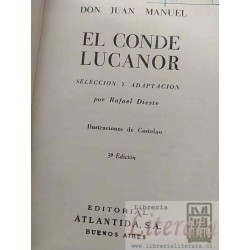 El conde Lucanor Don Juan Manuel Biblioteca Billiken edición adaptada tapas duras