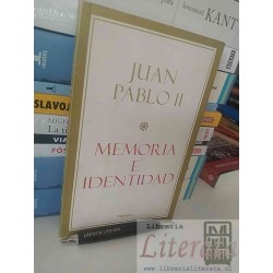 Memoria e identidad Juan Pablo II Ed. Planeta