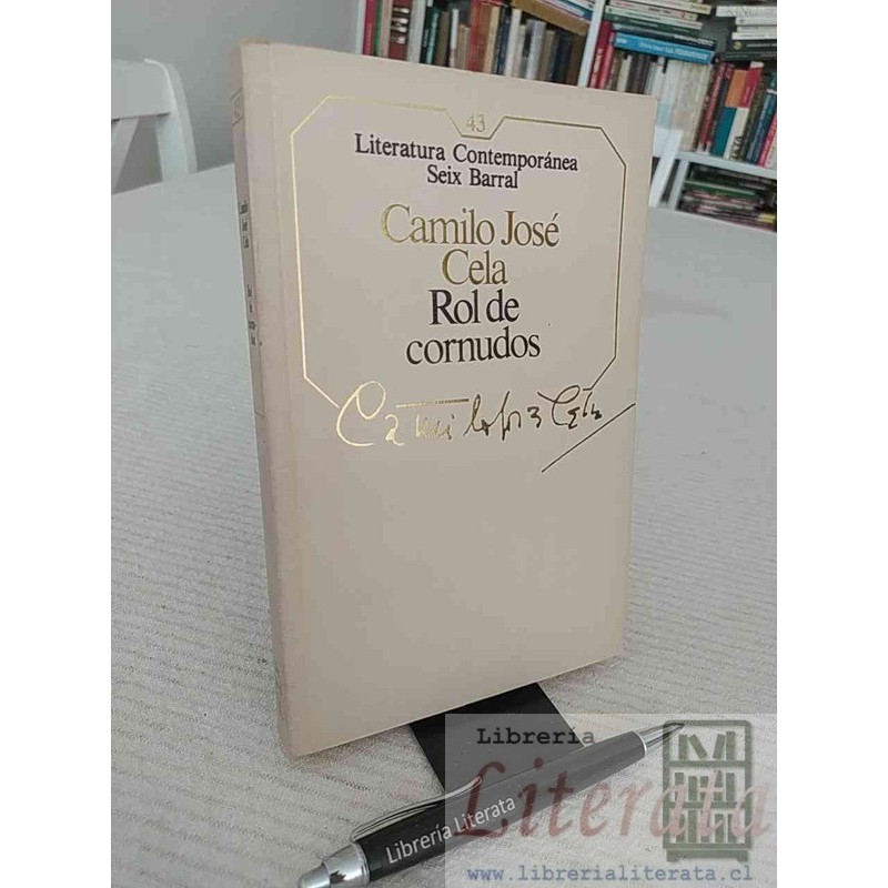 Rol de Cornudos C José Cela Seix Barral