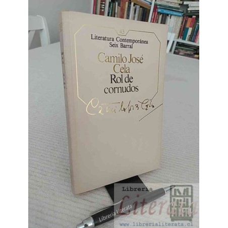 Rol de Cornudos C José Cela Seix Barral