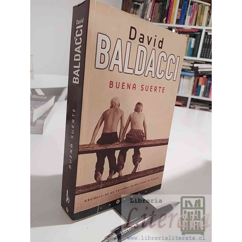 Buena suerte David Baldacci Ed. B La trama formato grande 341 páginas