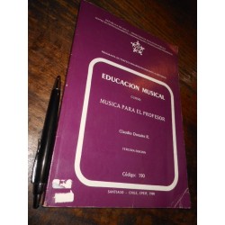 Educación Musical Musica Para El Profesor Claudio Donaire R