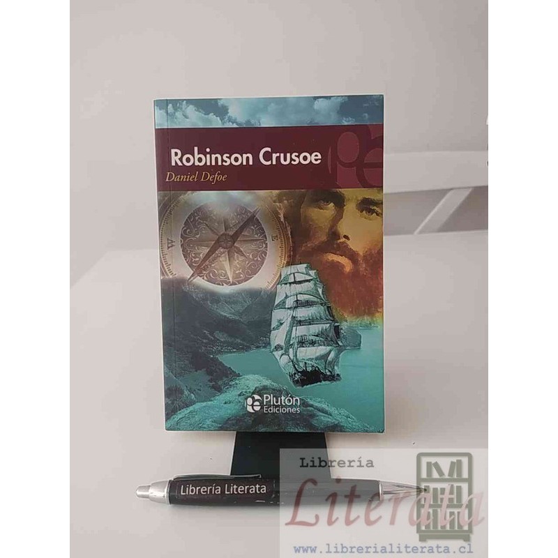 Robinson Crusoe Daniel Defoe Ed. Plutón 287 páginas