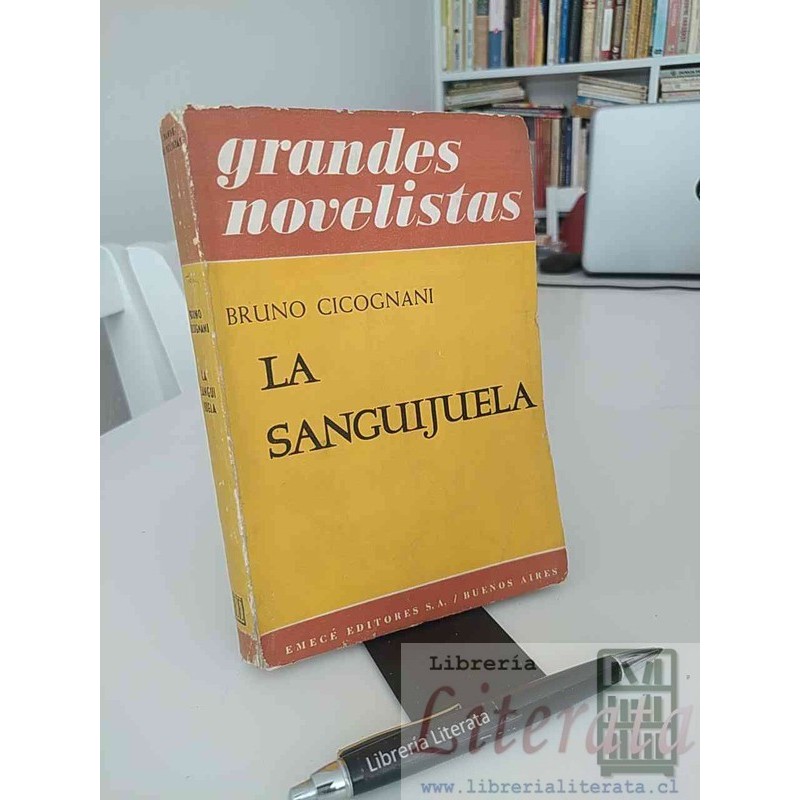 La sanguijuela Bruno Cicognani Ed. Emecé