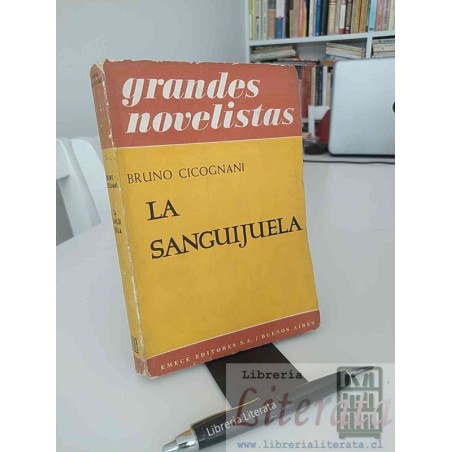 La sanguijuela Bruno Cicognani Ed. Emecé