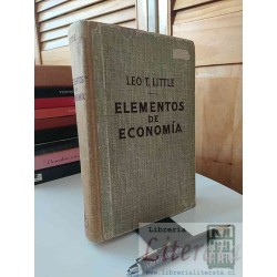 Elementos de Economía Leo T Little Ed. Labor formato...
